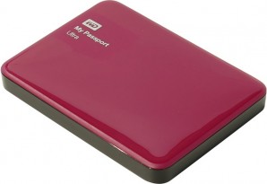 Жёсткий диск WD 500Gb WDBBRL5000ABY-EEUE USB 3.0, красный, retail (My Passport Ultra) фото №787