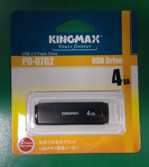 Память Flash USB 04 Gb Kingmax PD-07 Black фото №952