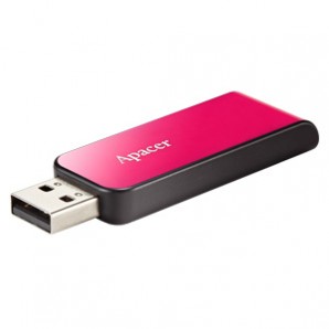Память Flash USB 04 Gb Apacer AH334 Pink фото №983