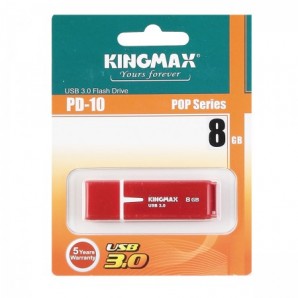 Память Flash USB 08 Gb Kingmax PD-10 Red USB 3.0 фото №1255
