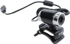 Веб-камера SVEN IC-720 0.30 млн пикс., 640x480, USB 2.0, ручная фокусировка, встроенный микрофон, крепление на мониторе фото №1289