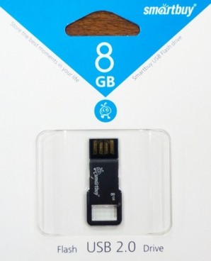 Память Flash USB 08 Gb Smart Buy Biz Black фото №1295