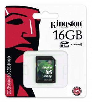Память SDHC Card 016 Gb Kingston Class 10 UHS-I (SD10VG2/16GB) фото №1440