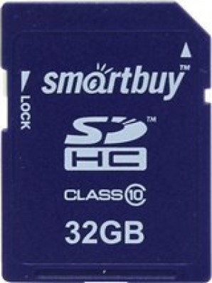 Память SDHC Card 032 Gb Smart Buy class 10 фото №1447