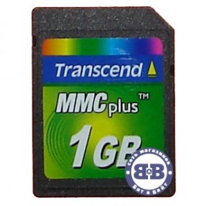 Память MMC Plus 01Gb Transcend dual voltage фото №1468