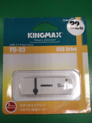 Память Flash USB 32 Gb Kingmax PD-03 White фото №1484