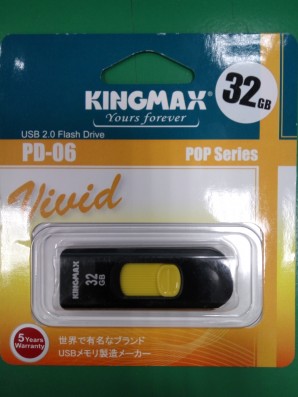 Память Flash USB 32 Gb Kingmax PD-06 Black фото №1494