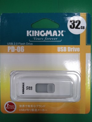 Память Flash USB 32 Gb Kingmax PD-06 White фото №1496