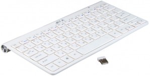 Беспроводная клавиатура Jet.A SlimLine K9 W White ультракомпактная с USB-интерфейсом фото №1694