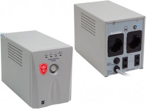 Стабилизатор напряжения AVR Real 1500VA 750Вт, 5 розеток, Uвх=150-280В фото №1801
