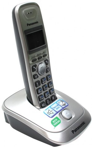 Телефон беспроводной Panasonic KX-TG2511RUN (платиновый) фото №1933