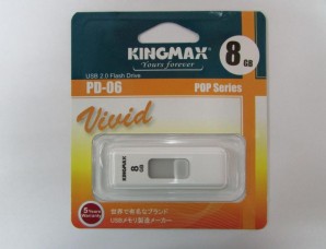 Память Flash USB 08 Gb Kingmax PD-06 White фото №1982