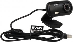 Веб-камера SVEN IC-950 HD 0.90 млн пикс., 1280x720, USB 2.0, ручная фокусировка, встроенный микрофон, крепление на мониторе фото №2281
