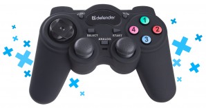 Геймпад Defender GAME RACER TURBO RS3 ПК, PlayStation® One/2/3 12 кнопок, 2 стика фото №2562