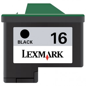 Картридж Lexmark №16 (10N0016) Black повышенной емкости (для LexMark Z13/23/25/33/35/602/605) фото №2612