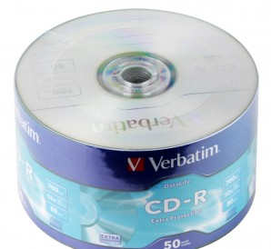 Диск CD-R Verbatim 52x (50шт) Shrink фото №2829