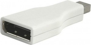 Переходник mini DisplayPort(m)  - DisplayPort(f) VCOM [CA805] фото №2881