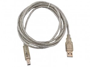Кабель USB AM/BM 1.8 m VCOM VUS6900-1.8MTP прозрачная изоляция фото №3123