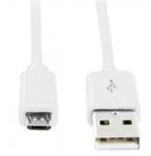 Кабель USB -Am/microB 5p 1.2м Smartbuy белый (iK-12c white) фото №3282