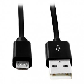 Кабель USB -Am/microB 5p 1.2м Smartbuy черный (iK-12c black) фото №3359