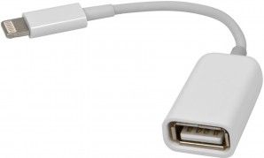Кабель USB DEFENDER APL-OTG Apple Lighting(M)—USB(F), 8см фото №3483