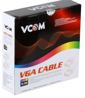Кабель VGA Premium 15M/15M 15 м VCOM <VVG6448-15M> фото №3532