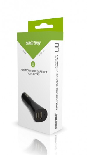 Автомобильный адаптер SmartBuy® CAR-CHARGE, 3А, 2 x USB, черн (SBP-7000) фото №3641