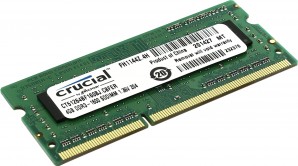 Память SO-DIMM DDRL III 04Gb PC1600 Crucial (CT51264BF160B) 1.35V фото №3832