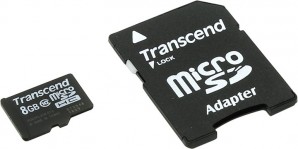 Память MicroSDHC 008Gb Transcend class 10 + SD adapter фото №3906
