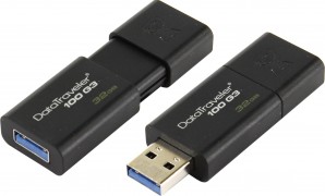 Память Flash USB 32 Gb Kingston DT100G3 USB 3.0 фото №4045