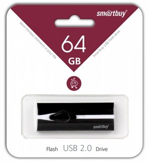 Память Flash USB 64 Gb Smart Buy Comet Black фото №4175