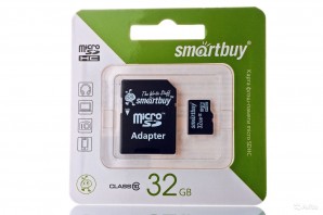 Память MicroSDHC 032Gb Smart Buy Class 10 UHS-I (с адаптером SD) фото №4325