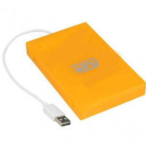 Внешний корпус AgeStar SUBCP1 (ORANGE) USB2.0, пластик, оранжевый, безвинтовая конструкция фото №4694
