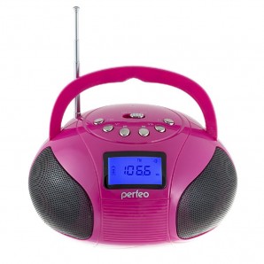 Плеер Perfeo мини-аудио BOOMBOX Bluetooth, FM, MP3 USB/SD, BassBooster, USB/800mAh, малиновый (PF-BOOM210-PK) фото №4797
