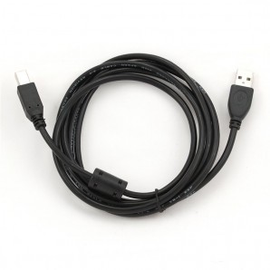 Кабель USB AM/BM 1.8м,зол.конт CCP-USB2-AMBM-6G серый фото №5404