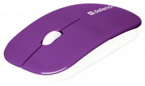 Мышь беспроводная Defender NetSprinter MM-545 фиолетовый+белый,3 кнопки,1000 фото №5591