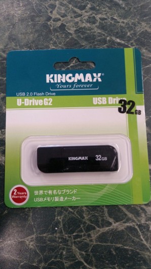 Память Flash USB 32 Gb Kingmax U-Drive Black фото №5721