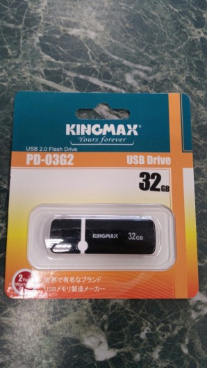 Память Flash USB 32 Gb Kingmax PD-03 Black фото №5722