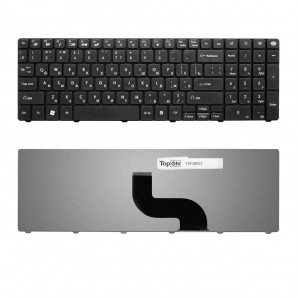 Клавиатура для ноутбука TOP-99923 Packard Bell TM81 TM86 TM87 TM89 TM94 TM98 Series. Черная. фото №5765