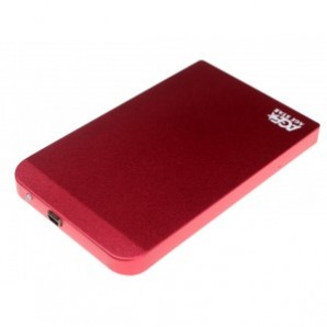 Внешний корпус AgeStar SUB2O1 (RED), 2.5"SATA,алюм,красный,USB2.0,Внеш.мод фото №5821