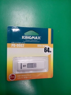 Память Flash USB 64 Gb Kingmax PD-06 White фото №6144