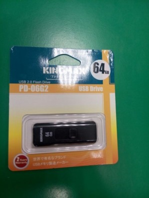 Память Flash USB 64 Gb Kingmax PD-06 Black фото №6145