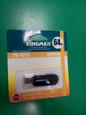 Память Flash USB 64 Gb Kingmax PD-02 Black фото №6151