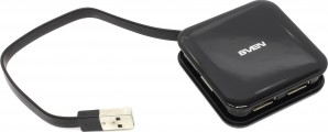 Разветвитель  SVEN HB-014 USB 2.0, 4 порта черный фото №6257