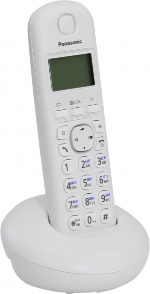 Телефон беспроводной Panasonic KX-TGB210RUW белый фото №6318