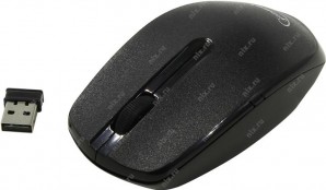 Мышь беспроводная Gembird MUSW-207,черн, 2кн.+колесо-кнопка, 2.4ГГц фото №6501