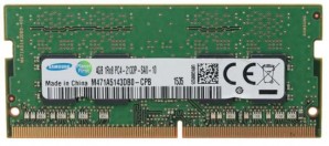 Память SO-DIMM DDR IV 04GB 2133MHz Samsung CL15 (M471A5143DB0-CPB/M471A5143EB0-CPB) 1.2V фото №6990