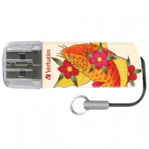 Память Flash USB 32 Gb Verbatim Mini Tattoo Edition KOI FISH (CARP FISH) фото №7025