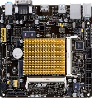 Материнская плата ASUS Soc-BGA1170 J1800I-C with CPU Intel® Celeron®  J1800, Mini ITX, 2xDDR3L-1333 SO-DIMM, 1xPCI-Ex1, COM, 1xMini PCI-E, 2xSATA2, Giga Lan, 8CH, VGA/HDMI, 4xUSB2.0, 1xUSB3.0 RTL фото №7028