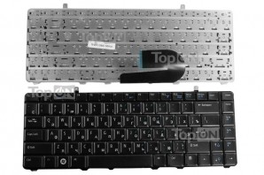 Клавиатура для ноутбука TOP-85010 Клавиатура для ноутбука Dell Vostro A840 A860 1014 1015 1088 Studio 1410 Series Black Черная фото №7392